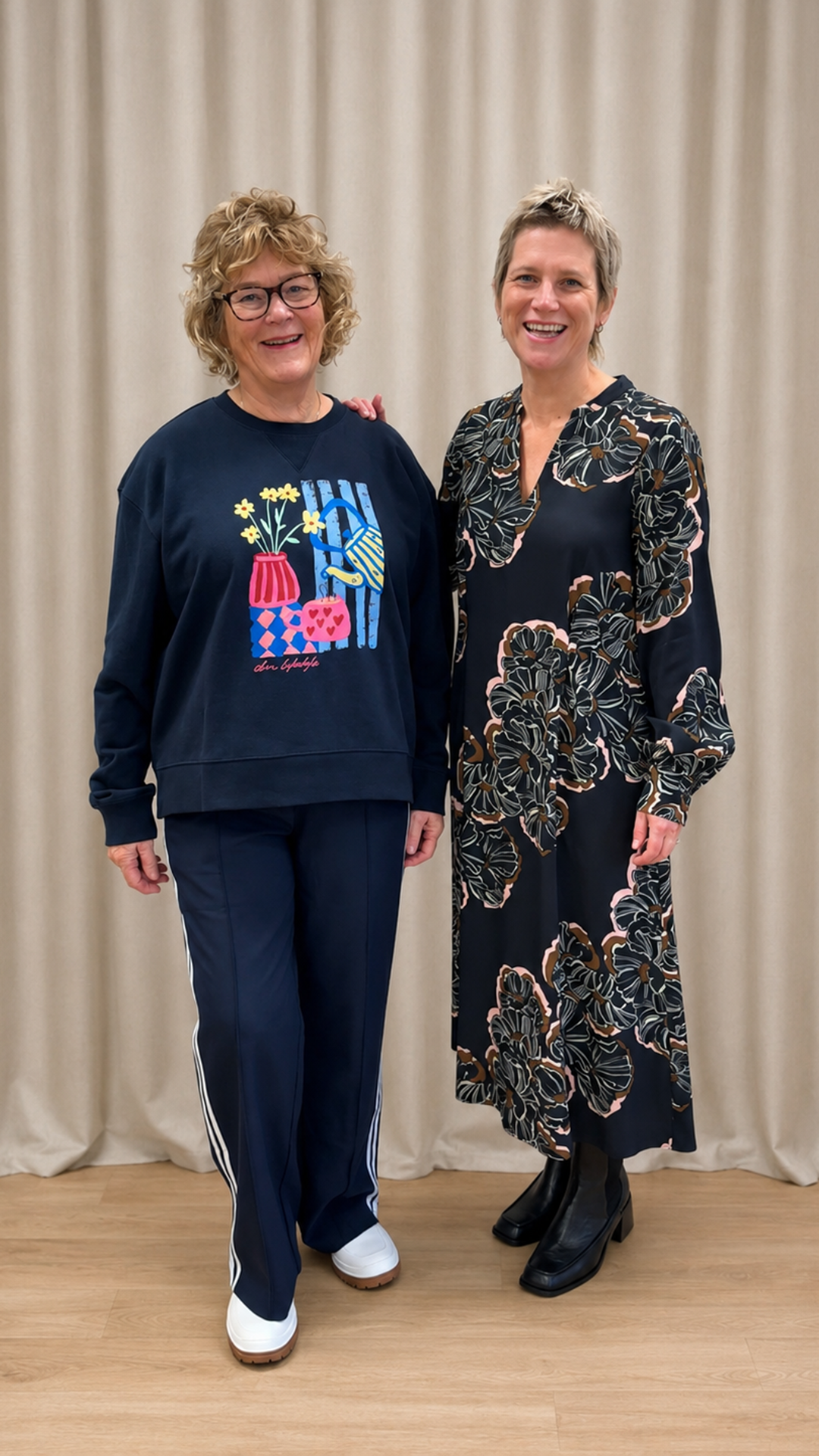 style items clothing on different bodies